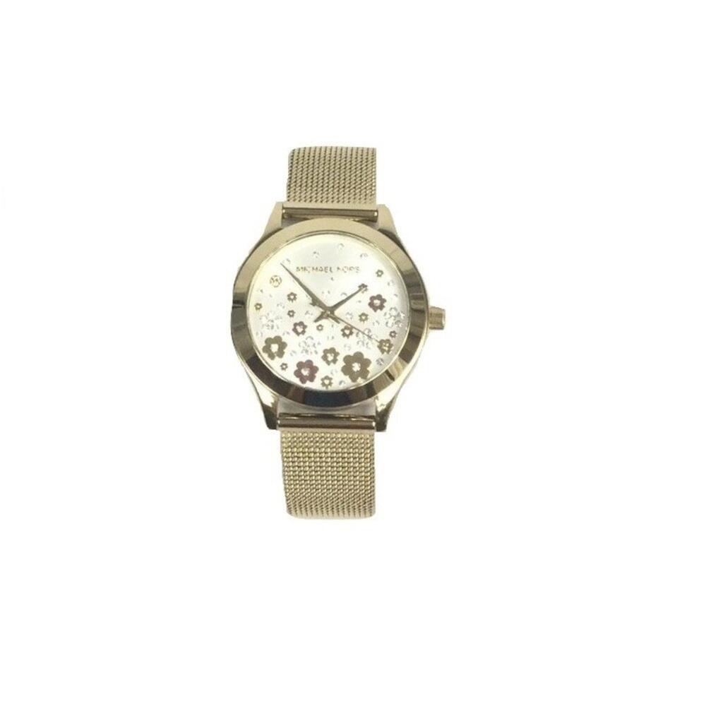 Michael Kors Women's Slim Runway Gold tone Watch